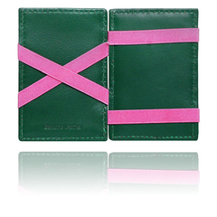 Billetera IN2 "Verde Fluo Rosa" - comprar online