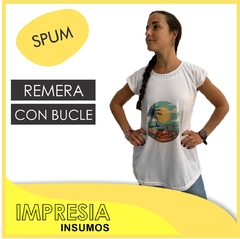 Remeras para damas con bucle