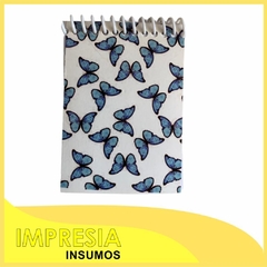 Agendas mini con tapas de cartulina sublimable