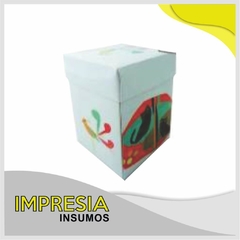 Cajas prismas de cartulina