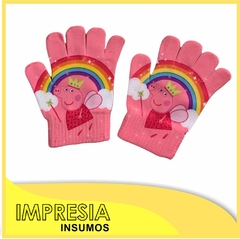 Guantes sublimables talle 1 (ninos 15x8cm)