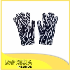 Guantes sublimables talle 2 (ninos 17x9cm)