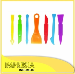 Herramientas para plastilinas o masas