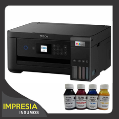 Multifuncion Epson ecotank L4260 + 4 botellas de tinta de sublimacion