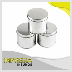 Latas tapas sombrero (tapa desmontable) (8,5 x 7 cm)