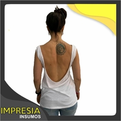 Remeras musculosas abiertas al costado