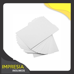 Papel Para Sublimacion Tricapa - Resma de 100 hojas - A4