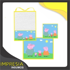 Sets para jardin de tela (con bordes bies de colores) - comprar online