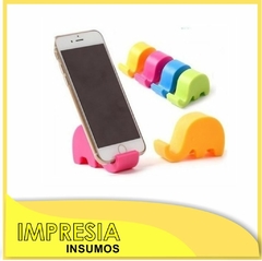 Soporte porta celular o tablet (tipo elefantito)