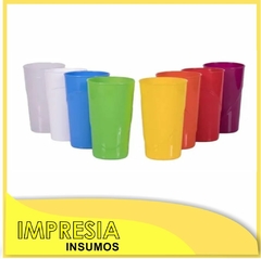 Vasos plasticos simples