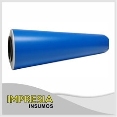 Vinilo autoadhesivo importado azul, medida 1m x 61cm