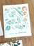 Tarjeta y sobre Watercolor Strelitzia - Muchísimas Gracias - Mil Letterpress