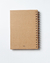 Cuaderno Letterpress A5 - Cuadernodenotas Kraft - Rayado - tienda online