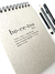 Cuaderno Bodoni Letterpress - Bocetos - comprar online