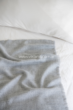 MANTA PLAIN GREY - tienda online