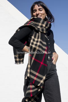 PASHMINA BRIT NEGRO