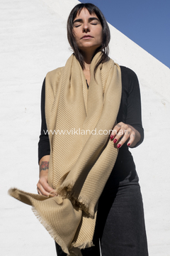 PASHMINA LISO CAMEL - comprar online