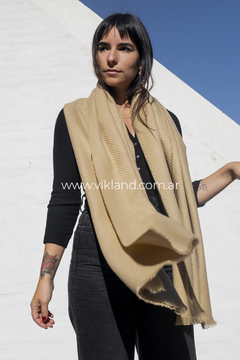 PASHMINA LISO CAMEL