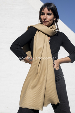 PASHMINA LISO CAMEL