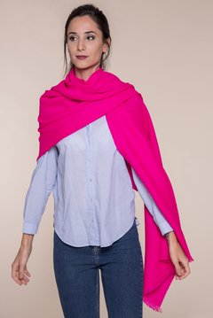 PASHMINA LISO FUCSIA - comprar online