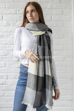 PASHMINA DAMERO GRIS