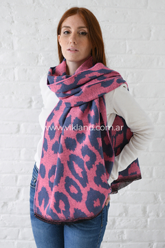 CHALINA ANIMAL PRINT PINK STEEL - comprar online