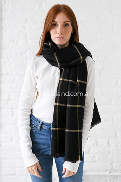 PASHMINA REINA BLACK - comprar online