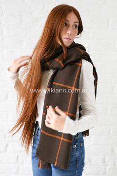 PASHMINA REINA CHOCO - tienda online