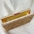 Bolsa Clutch Brilhante Dourada | Pistache Acessórios