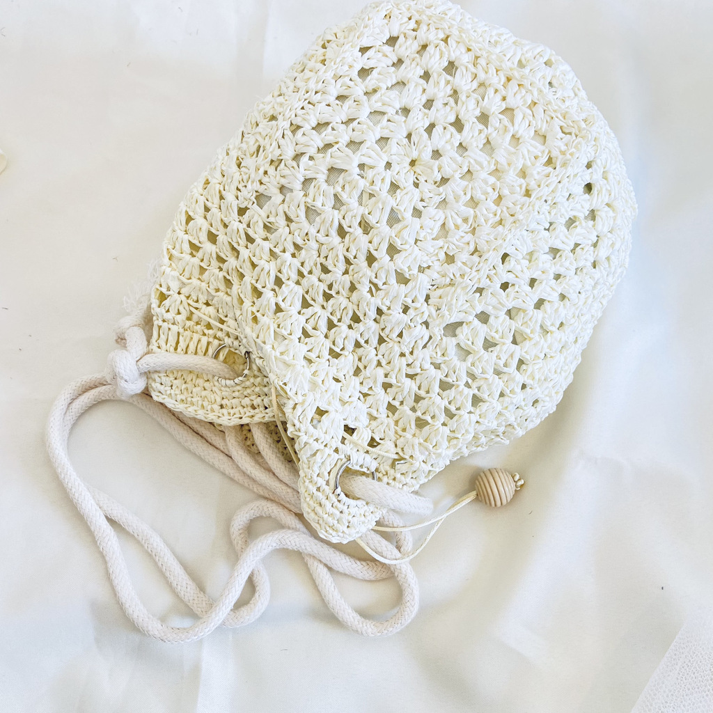 Bolsa saco crochet sale