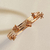 Bracelete Gold Rose com Borboletas em Aço Inox | Pistache Acessórios