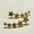 Brinco Earcuff de Estrelas Folheado | Pistache Acessórios