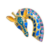 Broche de Girafa Colorida com Pedras | Pistache Acessórios