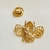Broche Pin de Abelha Dourada em Metal | Pistache Acessórios