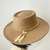 Chapéu Fedora com Corrente Dourada | Pistache Acessórios
