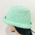 Chapéu Verde de Crochê com Fio Náutico | Pistache Acessórios