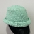 Chapéu Verde de Crochê com Fio Náutico | Pistache Acessórios