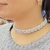 Colar Choker de Strass Prateado | Pistache Acessórios