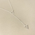 Colar Gravatinha Triangulo Prata | Pistache Acessórios