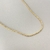 Cordão Baiano Folheado Ouro 48 cm | Pistache Acessórios