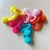 Elástico Cabelo Pequeno com Pompom Colorido na internet