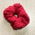 Scrunchie com Textura Vermelho | Pistache Acessórios