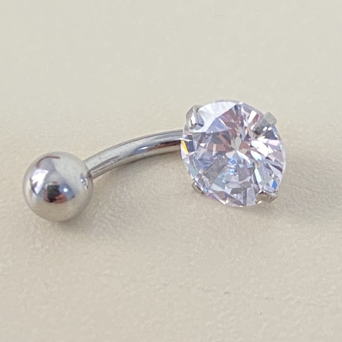 Piercing Umbigo Pedra Pequena Cristal em Promoção na Americanas