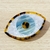 Piranha Acrílica Olho Grego Azul Grande | Pistache Acessórios