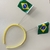 Tiara com Bandeira Brasil | Pistache Acessórios