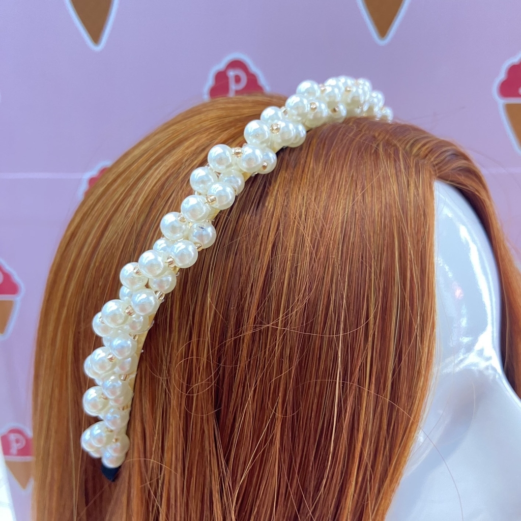 Laço de cabelo - Coleção de Tiara de Pérolas (@tiaradeperolas)