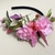 Tiara de Flores com Borboletas para Penteado | Pistache Acessórios