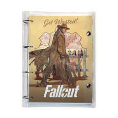 Fichário Universitário 250fls + divisórias Fallout - loja online
