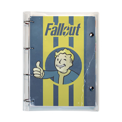 Imagem do Fichário Universitário 250fls + divisórias Fallout