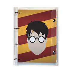 Kit Fichário Universitário Harry Potter (sem as folhas) - Design Feito à Mão